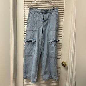 FLYING ANGEL✨M✨Light Blue Cargo Pants